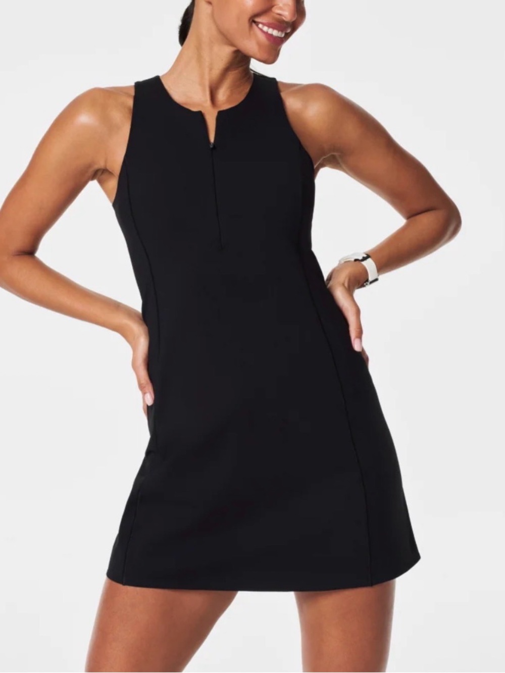 Spanx Zip Front Racerback Dress